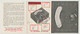 Brochure-leaflet AvoMinor The Automatic Coil Winder & Electrical Equipment Co. Ltd. London (GB) 1935 - Literatuur & Schema's