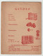 Brochure-leaflet GELOSO Milano Italia (I) Importeur Red Star Radio De Haag (NL) - Literatur & Schaltpläne