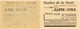 1936 Carnet Antituberculeux Avec Pub Nestlé,cacao Chocolat Suchard,Fly-Tox Insecticide - Andere & Zonder Classificatie