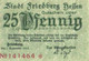 Germany Notgeld:Stadt Friedberg Hessen 25 Pfennig, 1919 - Collections