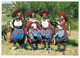 8 CPM - AFRIQUE DU SUD - Guerriers Zoulous, Jeunes Filles, Enfants, Femmes Zoulou - Afrique Du Sud