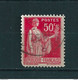 N° 283  Paix  50cts France Timbre Oblitéré 1932/1939 Le L  De ( L AU) Ne Touche Pas - Gebruikt