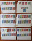 CZECHOSLOVAKIA,  OLD LOT ISSUE 1919 ON SMALL OLD APPROVAL PAGES, USED/UNUSED - Collections, Lots & Séries
