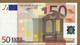 50 EURO "S" J001 E3 S00000... ITALIE - ITALIA CIRCULE/CIRCULATED DUISENBERG RR - 50 Euro