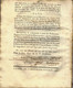 1791 RÉVOLUTION COMMERCE AVEC L'ETRANGER ORGANISATION De La DOUANE ET DES TARIFS DOUANIERS VOIR SCANS+HISTORIQUE - Historische Dokumente