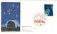 1978-Giappone Japan S.1v."Centenario Dell'osservatorio Astronomico Di Tokyo" Su Fdc Con Foglietto Illustrato Esplicativo - FDC