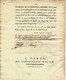 1791 REVOLUTION ARMEE REVOLTES INSUBORDINATION DANS LES TROUPES DE LIGNE : MOYENS DE LES REPRIMER VOIR HISTORIQUE - Decreti & Leggi