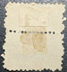 ARGENTINE. RIVADAVIA. Y&T Nº42 ERROR NEUF. SURCHARGE NOIRE. RARE PIQUAGE CENTRALE - Unused Stamps