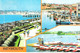 SCENES FROM WEYMOUTH, DORSET, ENGLAND. Circa 1989 USED POSTCARD Gv4 - Weymouth