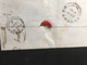 Delcampe - 3 GB Penny Red Imperf Covers To Manchester Number Post Mark Nice - Covers & Documents