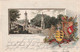 AK Stuttgart - Cannstatt - König Karlbrücke - Wappen - Litho Reliefdruck - 1900 (59689) - Stuttgart