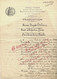 DOCUMENT CONGÉ ABSOLU ARMÉE ROYALE ITALIENNE 1919 Gênes  Italie Traduction De 1931 TEXTE EN FRANCAIS  B.E.VOIR SCANS - Historische Dokumente