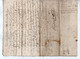 VP19.306 - Cachet De Généralité De LA ROCHELLE - Acte De 1747 Concernant Mr P. BILLARD Au Moulin De Pallut à LANDES - Algemene Zegels