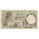 France, 100 Francs, Sully, 1942, K.28877, TB, Fayette:26.67, KM:94 - 100 F 1939-1942 ''Sully''