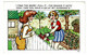 Ref 1524 - Comic Postcard - Woman Pulling Rhubarb  The More I Pull The Bigger I- Woman Can You Have A Go At My Husband's - Fumetti