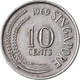 Monnaie, Singapour, 10 Cents, 1969, Singapore Mint, TTB, Copper-nickel, KM:3 - Singapour