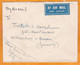 1935 - Enveloppe PAR AVION De PESHAWAR Vers WEISENBURG, Allemagne - USE THE AIR MAIL Ad - 1911-35 King George V