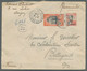French Indochine: 1916-1921, Zwei Einschreibbriefe Nach Bellegarde-sur-Valserine - Covers & Documents