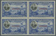 Honduras: 1937, Commemorative Issue For President Carias In Blocks Of 4 With Red - Honduras