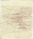 1822 ENTETE ROYAUME DE FRANCE JUSTICE PRESIDENT TRIBUNAL CVIL PONT AUDEMER Eure Sign. Delaman - Historische Documenten