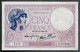 5 Francs 12.12.1940 SUP+   Fay04-17 - 5 F 1917-1940 ''Violet''