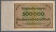 P88b Ro87g DEU-99g  - 500 000 Mark Impression Privée  UNC NEUF - 500.000 Mark