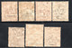 717.GREECE.ITALY,DODECANESE,STAMPALIA,ASTIPALEA,1912 #3-9 MLH/MNH - Dodecanese