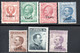 721.GREECE.ITALY,DODECANESE,CASO,KASOS,1912 #3-9 MLH/MNH(MOSTLY) - Dodecanese