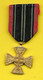 Médaille COMBATTANT VOLONTAIRE RESISTANCE Croix De Lorraine - Francia