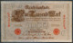 P44a Ro 45a DEU-40a  6 Chifres N°936249 B  *** AUNC *** Lettre C  1000 Mark 1910 - 1.000 Mark