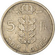 Monnaie, Belgique, 5 Francs, 5 Frank, 1949 - 5 Francs