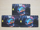 Bell Alcatel Phonecard, Globle And Flags, A,B,C Three Facevalue On Reverse - [3] Servicios & Ensayos