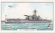 The Navy 1937 - 36 HMS Terror, Monitor Ship  - Gallaher Cigarette Card - Original - Military - Gallaher