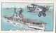 The Navy 1937 - 23 Aircraft Carrier, HMS Eagle  - Gallaher Cigarette Card - Original - Military - Gallaher