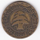 Etat Du Grand Liban 5 Piastres Syriennes 1924 , En Bronze Aluminium, Lec# 24 - Libano