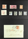 GB USED IN 1867-1882. A Delightful Selection Of Queen Victoria - Great Britain Stamps & 3 E/L's Bearing Malta A25 Duplex - Malta (...-1964)