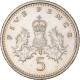 Monnaie, Grande-Bretagne, Elizabeth II, 5 Pence, 1996, TTB, Cupro-nickel - 5 Pence & 5 New Pence