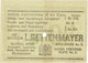 Ancien Billet/Ticket. Train. Wiesbadener Strassenbahnnen. 110 Pfg. - Europe