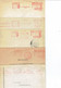 Delcampe - 25 Omslagen + 1 Fragment Met Roodfrankering EMA (alle Dateren Van 1949 + 1 Van 1960)) - Franking Machines (EMA)