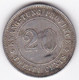 Chine Kwangtung Province. 20 Cents Year 9 - 1920 , En Argent. Y# 423 - China