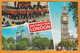 1972 - QE II - London Postcard Sent To Port Brillet, France - 3 P  Stamp - ZOO SURREY - Lettres & Documents