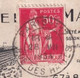 1934 - ROULETTE PAIX 50c TYPE IIB !! - ENVELOPPE COMMERCIALE De PARIS - 1932-39 Peace