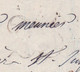 1845 - Cursive 72 PONTCHARTRAIN, Auj. Yvelines Sur LAC Fraternelle 2 Pages Vers BOURG BARRIER ST SULPICE - 1801-1848: Précurseurs XIX