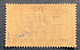 Mi 51 DD RRR ! BPP 1922 5f / 1f  Merson(cert Petersen Memel France Variété Variety Neuf Lithuania Russia  Memelgebiet - Unused Stamps