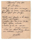 TB 3103 - 1910 - Entier Postal - Carte - Lettre De Mme VIVIER Parapluies & Ombrelles à CLERMONT - FERRAND Pour LYON - Cartes-lettres