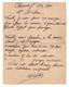 TB 3103 - 1910 - Entier Postal - Carte - Lettre De Mme VIVIER Parapluies & Ombrelles à CLERMONT - FERRAND Pour LYON - Cartoline-lettere