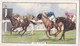Racing Scenes 1938 - 45 The Finish   - Gallaher Cigarette Card - Original - Horses - Gallaher