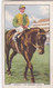 Racing Scenes 1938 - 39 "Brown Jack"- Gallaher Cigarette Card - Original - Horses - Gallaher