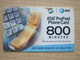 Sam's Club 800 Minutes Phonecard, Backside With Magnetic Stripe, With Scratchs - AT&T
