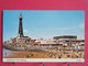 Visuel Très Peu Courant - Angleterre - Blackpool - The Beach And Tower - R/verso - Blackpool